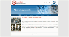 Desktop Screenshot of ggew.co.in